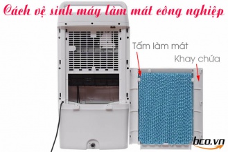 Cách vệ sinh máy làm mát công nghiệp